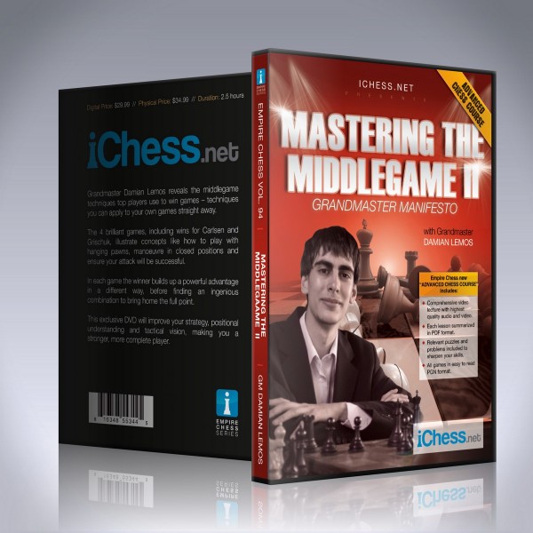 Mastering the Middlegame II – GM Damian Lemos