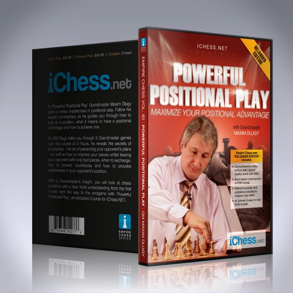 Powerful Positional Play – GM Maxim Dlugy