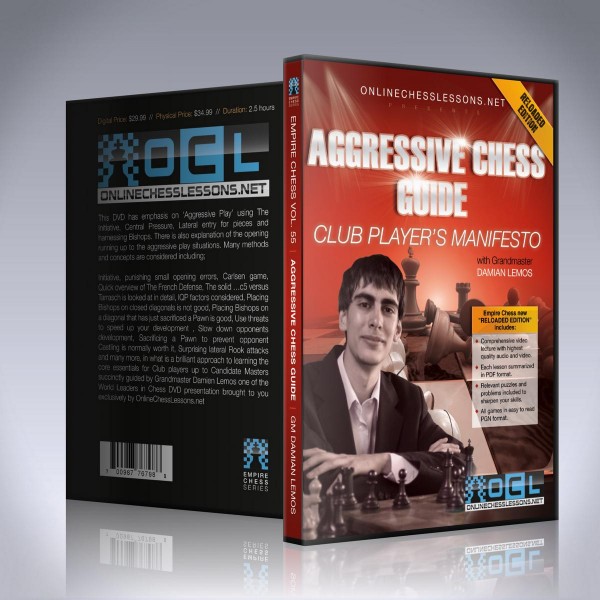 Aggressive Chess Guide – GM Damian Lemos