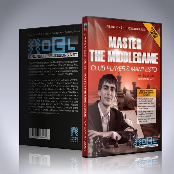 Master the Middlegame – GM Damian Lemos
