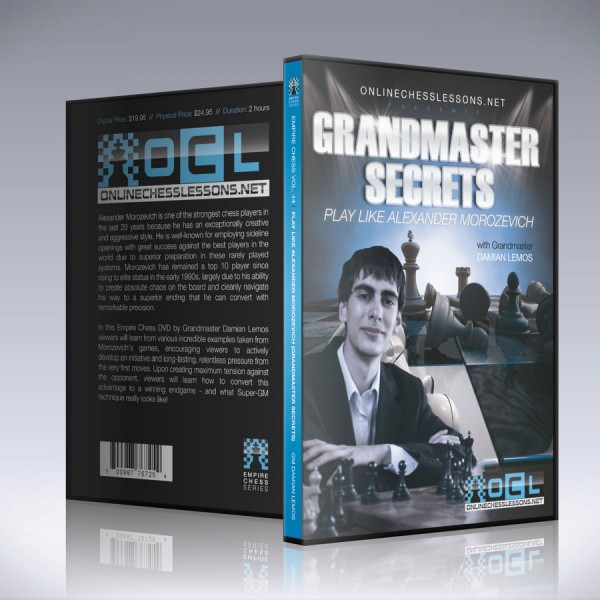 Grandmaster Secrets – Alexander Morozevich – GM Damian Lemos