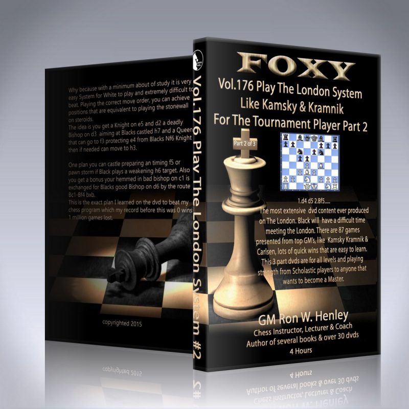 Play The London System Like Kamsky and Kramnik For The Tournament Player Part 2 – GM Ron Henley