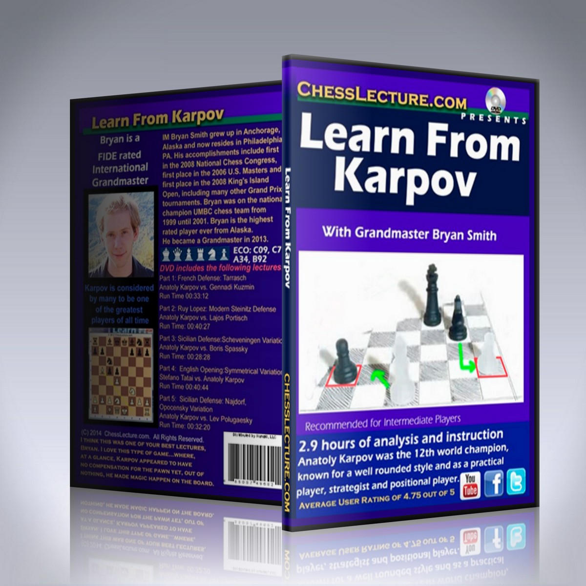 Learn from Karpov – GM Bryan Smith - Online Chess Courses & Videos