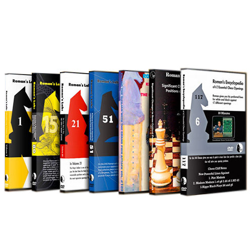 Queen's Gambit Collection (7 Digital DVDs) - Online Chess Courses & Videos  in TheChessWorld Store
