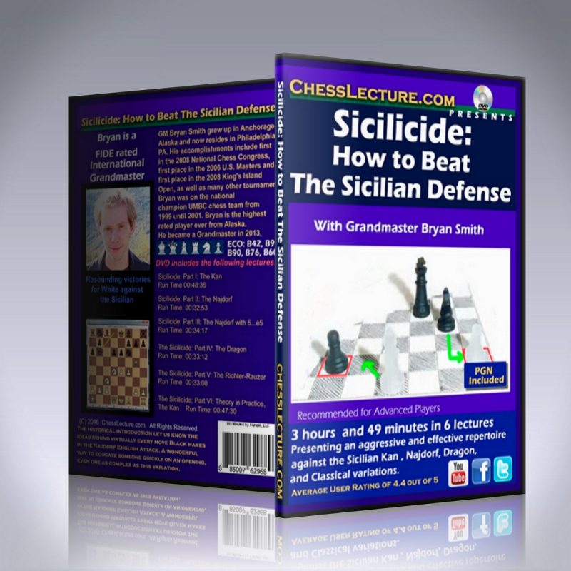 Sicilicide: How to Beat The Sicilian Defense – GM Bryan Smith