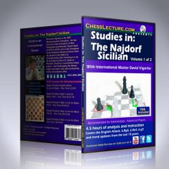 Studies in: The Najdorf Sicilian 2 DVD set – IM David Vigorito