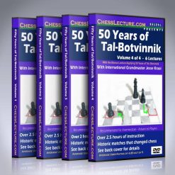 50 Years of Tal-Botvinnik (4 DVDs) – GM Jesse Kraai