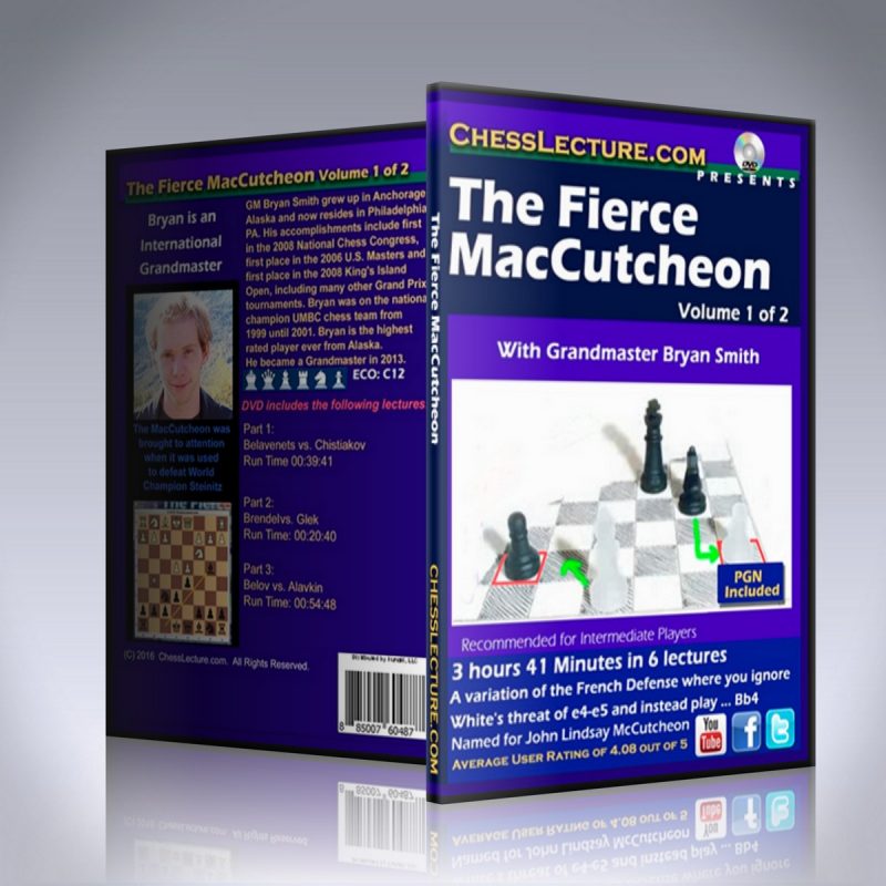 The Fierce MacCutcheon 2 DVD set – GM Bryan Smith