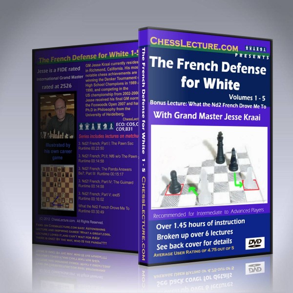 The French Defense for White – GM Jesse Kraai