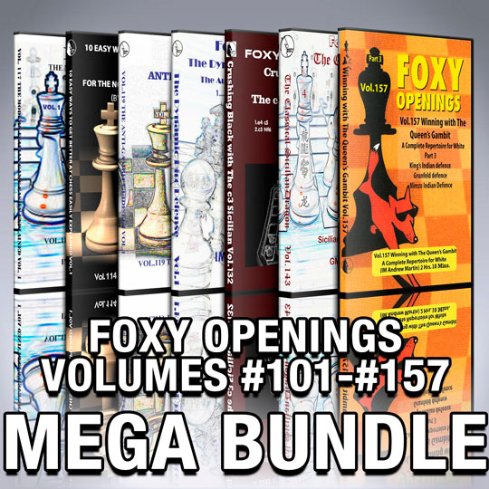 Foxy Chess DVD Bundle – Volumes 101-157