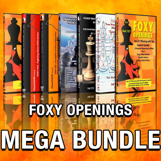 Foxy Openings Series and Roman’s Lab Chess DVD – Entire Collection