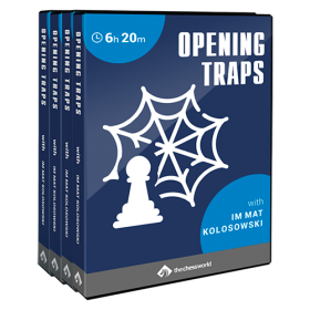 Chess trap in Ruy Lopez - Mortimer trap, Berlin Defense