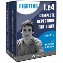 Fighting 1.e4 – The Complete Repertoire for Black with FM Yuriy Krykun