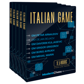 Italian Game, Giuoco Piano, Greco Gambit – Modern Line