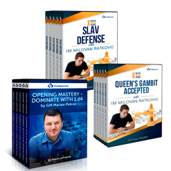 Learn to Master the Queen’s Gambit Course Bundle