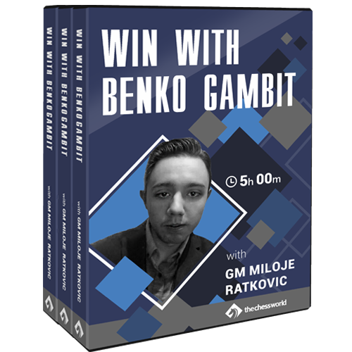 Win with Benko Gambit by GM Miloje Ratkovic