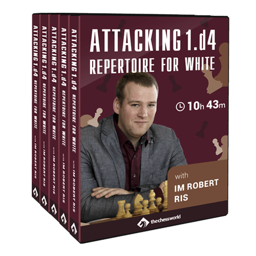 Attacking 1.d4 Repertoire for White with IM Robert Ris