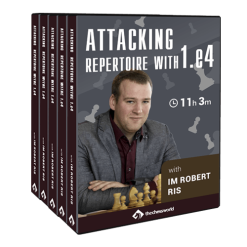 Attacking Repertoire with 1.e4 by IM Robert Ris