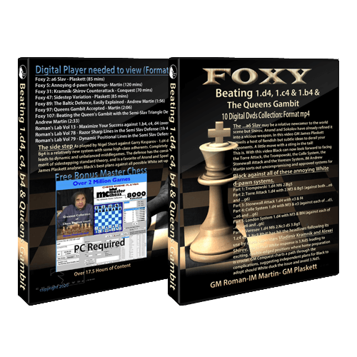 Beating The Queen's Gambit 1.d4, 1.c4 & 1.b4 Collection (10 Digital DVDs)
