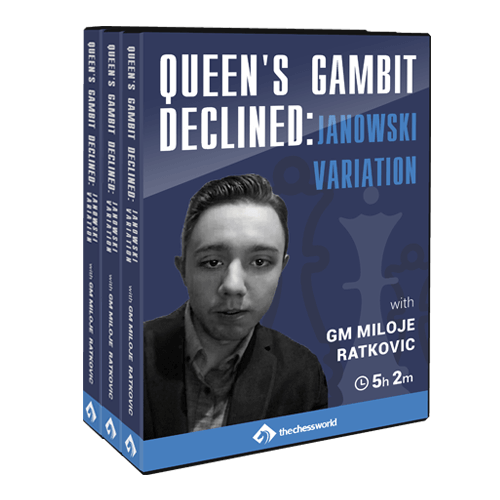 Queen’s Gambit Declined: Janowski Variation with GM Miloje Ratkovic