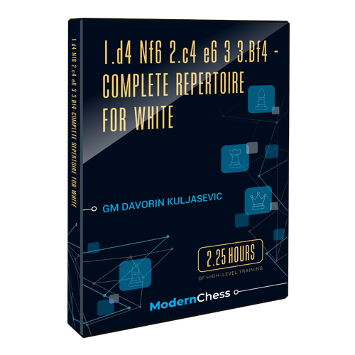 1.d4 Nf6 2.c4 e6 3.Bf4 – Complete Repertoire for White with GM Davorin Kuljasevic