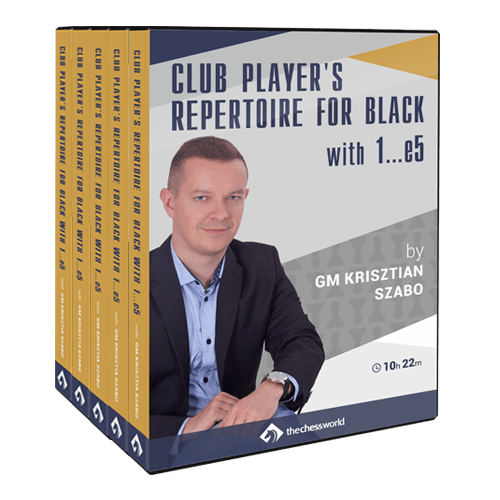 Club Player's Repertoire for White with GM Krisztian Szabo - Online Chess  Courses & Videos in TheChessWorld Store