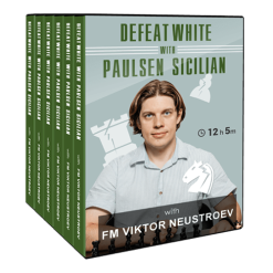 Defeat White with Paulsen Sicilian by FM Viktor Neustroev