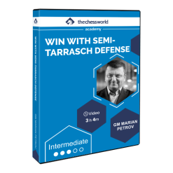 Win with Semi-Tarrasch Defense with GM Marian Petrov