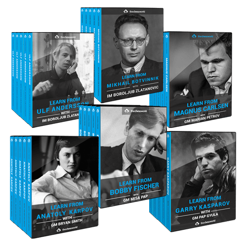 Learn from Chess Champions Bundle vol. 1-6