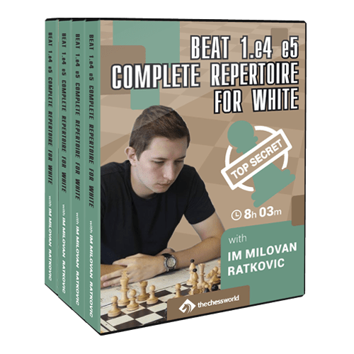 Beat 1.e4 e5 Complete Repertoire for White with IM Milovan Ratkovic