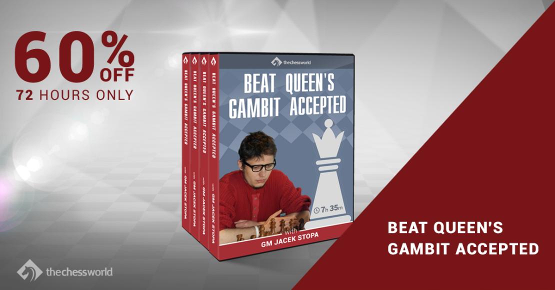 Beat Queen's Gambit Accepted with GM Jacek Stopa 