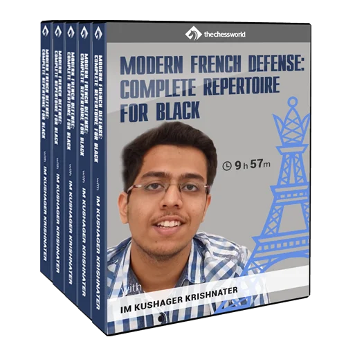 Modern French Defense: Complete Repertoire for Black with IM Kushager Krishnater