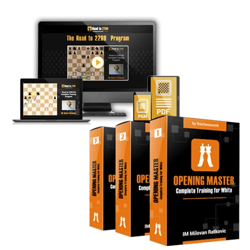 Chess Master Package: Road to 2200 + Opening Master