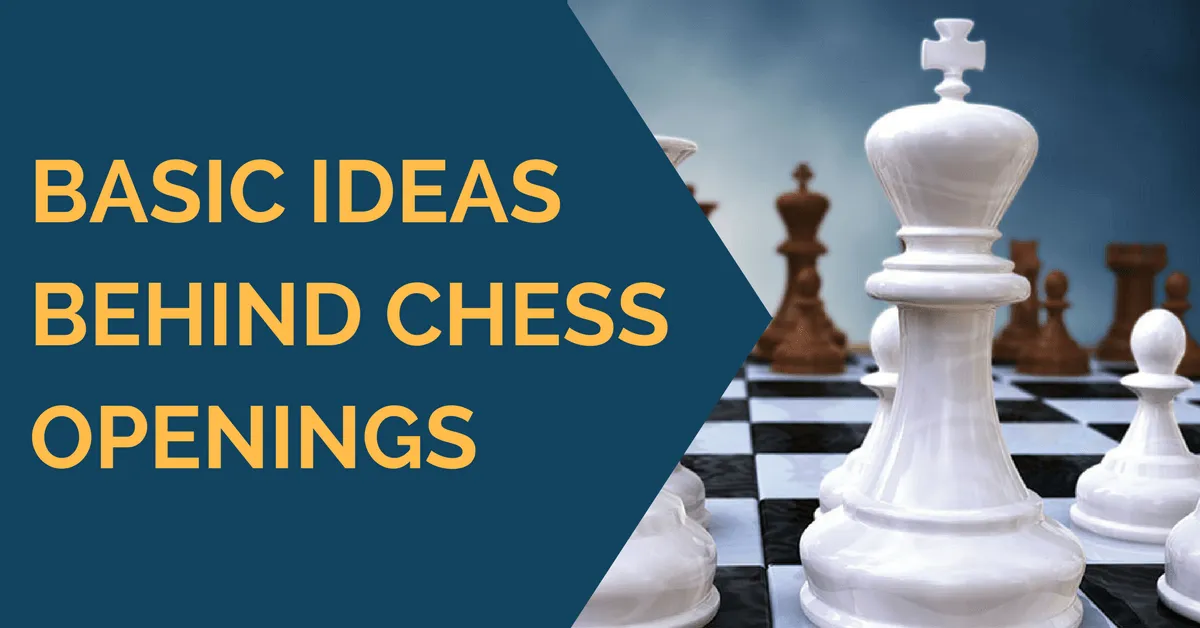 Basic ideas behind chess openings