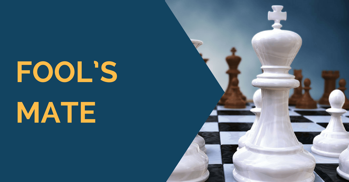 Fool’s Mate — How To Win At Chess In 2 Moves