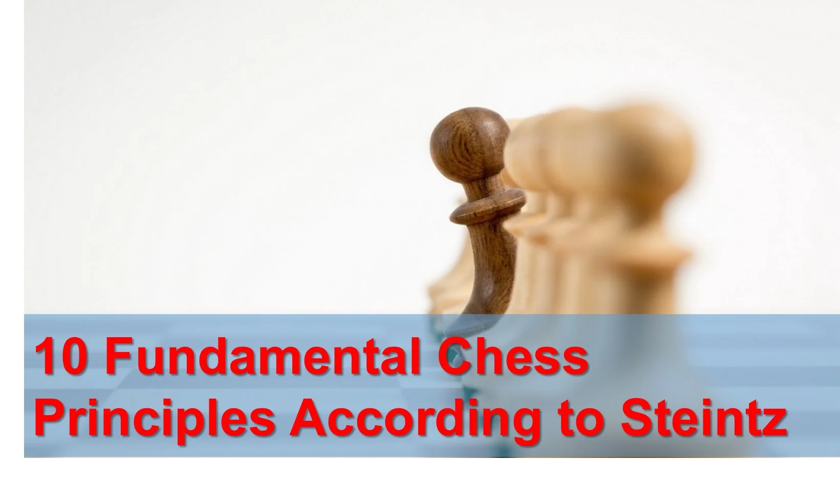 10 Fundamental Chess Principles According to Steinitz