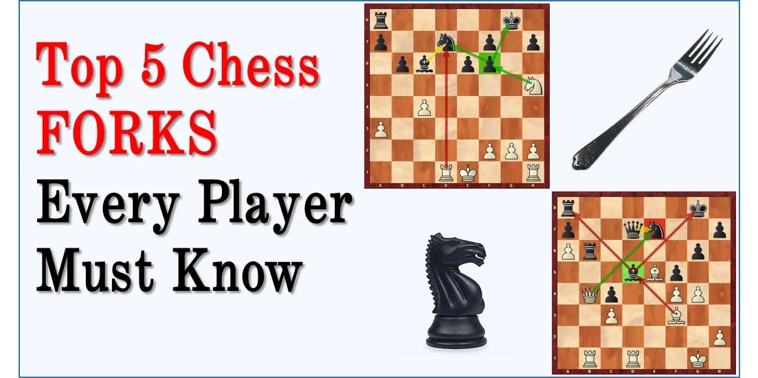 Top 5 Types of  Forks Every Chess Player Must Know