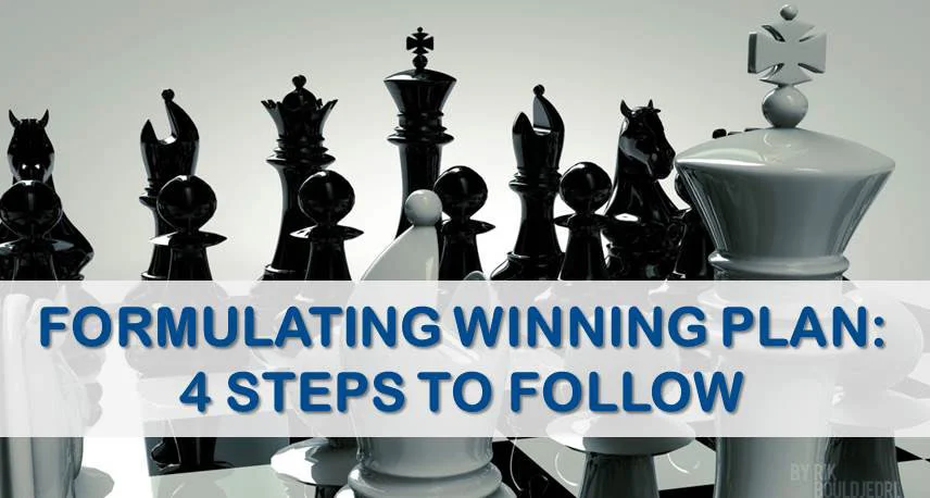Formulating Winning Plan: 4 Steps to Follow