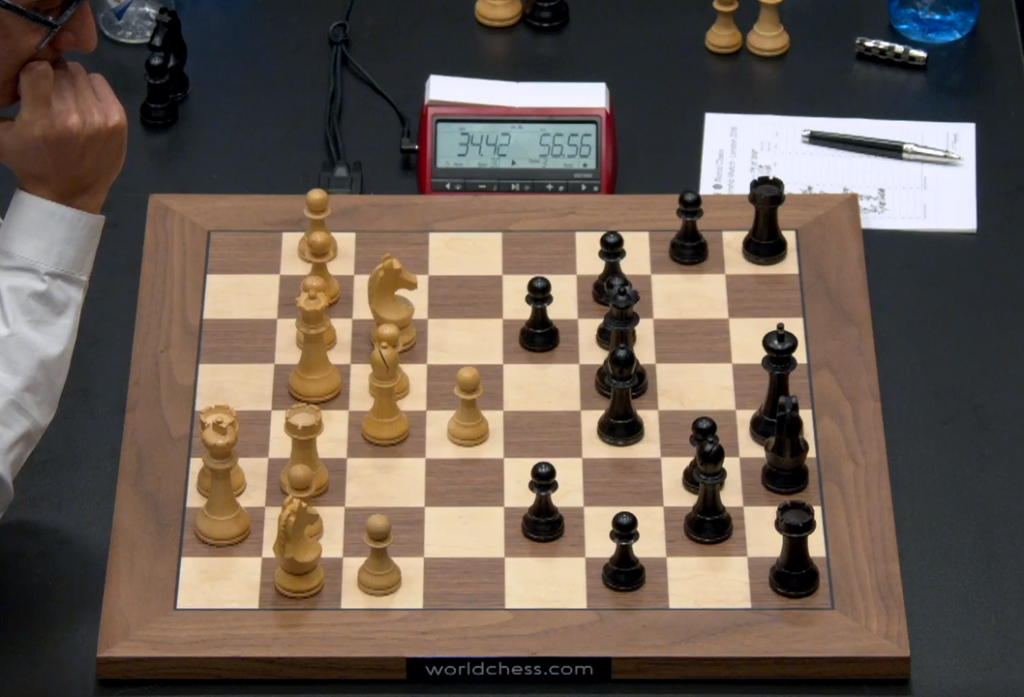 World Chess Championship starts with Harrelson blunder