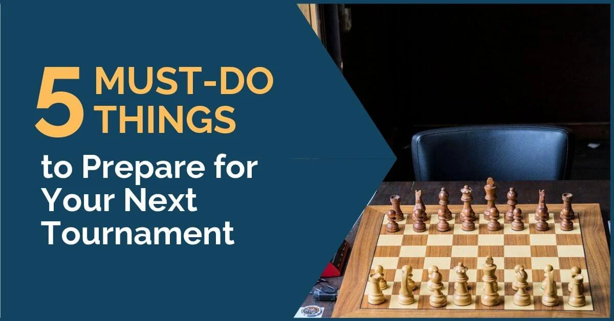 5 Must-Do Things to Prepare for Your Next Tournament