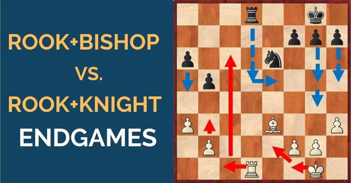 Rook and Bishop vs. Rook and Knight Endgames