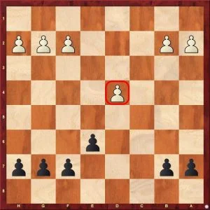 chess strategy - isolated pawn