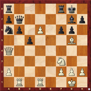 Passed Pawns in Middlegames: Kasparov-Pribyl diagram 2