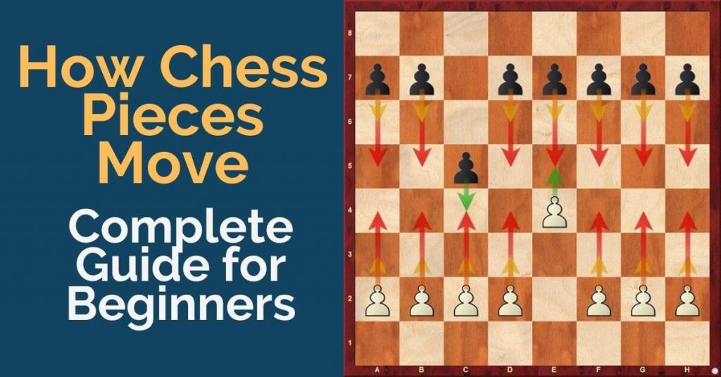 all chess pieces names and moves