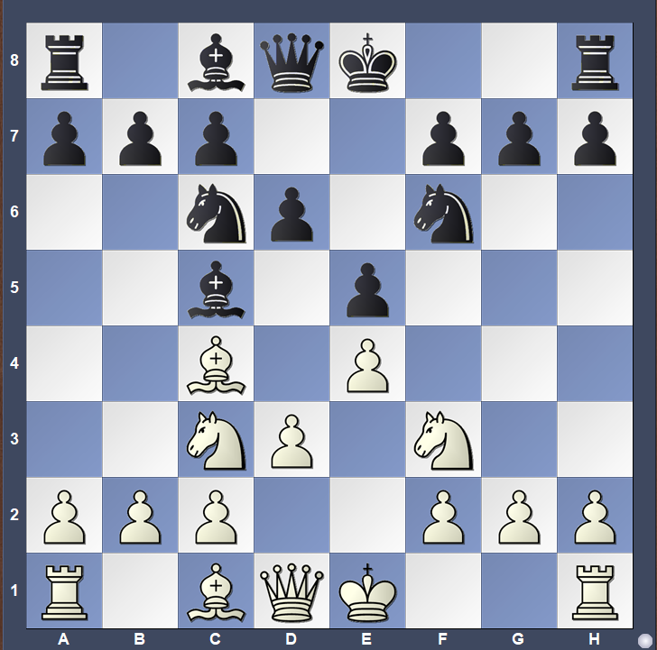 chess opening moves 2 pieces at once
