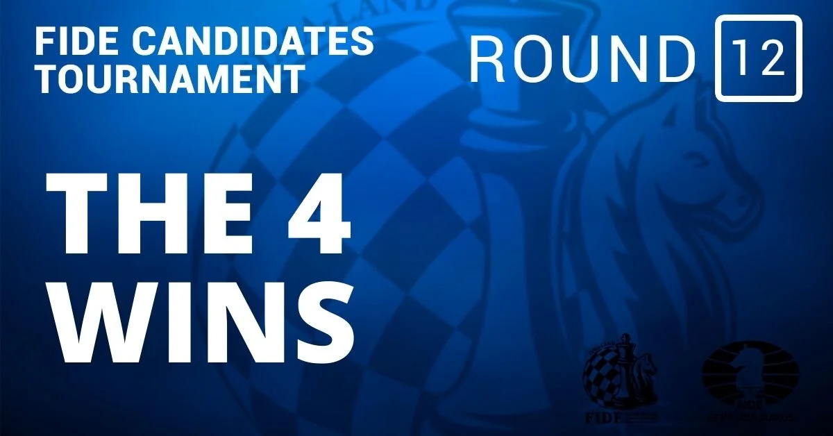 Fide Candidates Tournament – The 4 Wins: Round 12