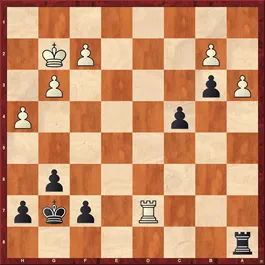 Two connected passed pawns on the 3rd/6th rank will defeat the rook