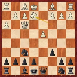 4.d4 Nf6 5.Nf3 Bg4 6.h3 Bxf3 7.qxf3 c6 8.Ne2