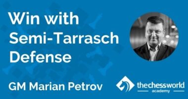 Win with Semi-Tarrasch Defense with GM Marian Petrov [TCW Academy]